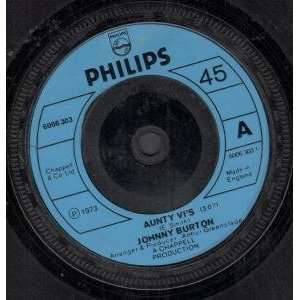  AUNTY VIS 7 INCH (7 VINYL 45) UK PHILIPS 1973: JOHNNY 