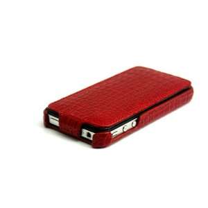 CROCODILE HARD LEATHER CASE COVER Compatible With iPhone® 4 4G iPhone 