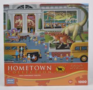 Mega Brands Hometown Collection Dinosaur Museum Jigsaw  
