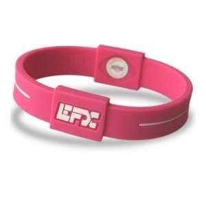  Efx Silicone Sport Bracelet Wristband Pink 7 In 