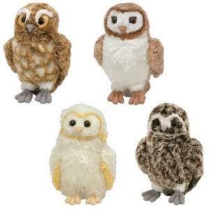  Ty Legend of the Guardians The Owls of GaHoole Set of 4 