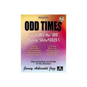  Jamey Aebersold Vol. 90 Book & CD   Odd Times Musical 