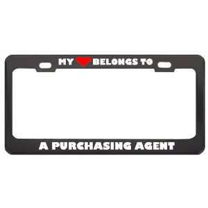 My Heart Belongs To A Purchasing Agent Career Profession Metal License 