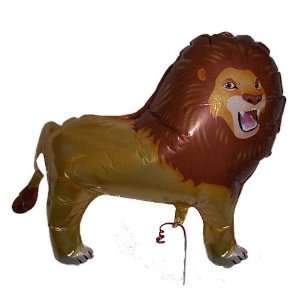  32 inch Lion   Mylar Zoo Animal Balloon Toys & Games