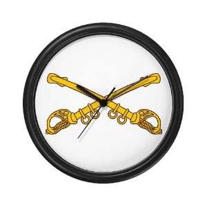  Crossed Saber Military Wall Clock by 