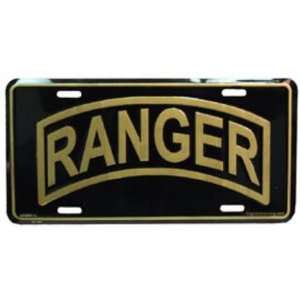  U.S. Army Ranger License Plate Automotive