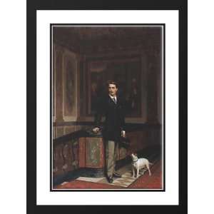  Gerome, Jean Leon 19x24 Framed and Double Matted The Duc 