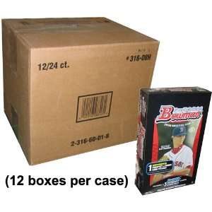   Baseball HOBBY Box CASE   12 boxes / 24 packs: Sports & Outdoors
