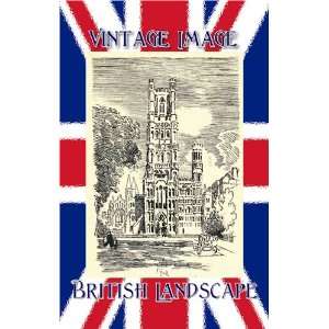 15cm x 10cm) Art Greetings Card British Landscape Ely 