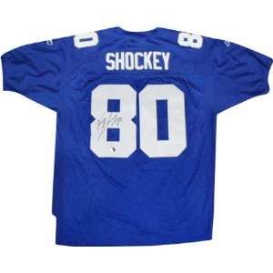  Jeremy Shockey New York Giants Autographed Reebok 