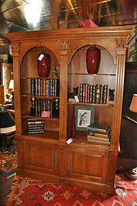Ethan Allen Legacy Collection Double Arch Bookcase In Maple #2  