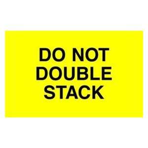  3 x 5 Do Not Double Stack Labels (500 per Roll) Office 
