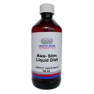 Healthy Aging Nutraceuticals Awe  Slim Liquid Diet 32 Ounces.