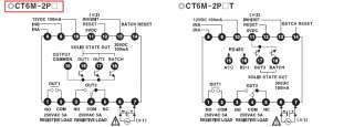 Digital Timer+Counter AUTONICS CT6M 2P4 Dual preset Batch counting 