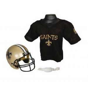   New Orleans Saints Football Helmet & Jersey Top Set: Sports & Outdoors