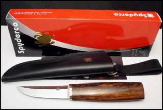 Spyderco Puukko Finnish Pekka Knife Fixed Blade CPM S30V FB28WDP 