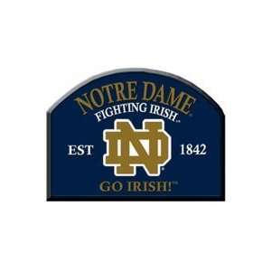 Notre Dame Fighting Irish Varsity 18 x 24 Large Arch Wall Sign with 