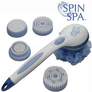  DELUXE SPINNING SPA BRUSH: Health & Personal Care