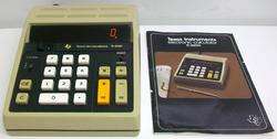 Vintage Texas Instruments TI 3500 Calculator w/ Manual  