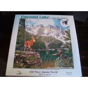  John Van Straalen Emerald Lake Jigsaw Puzzle 500pc Toys 