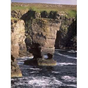 Yesnaby Castle Sea Stack, Rock Eroded by the Sea, Mainland 