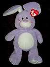 NWT 10 Ty Pluffies TWITCHES Lavender Bunny Rabbit Plush Stuffed 