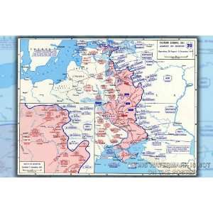   Typhoon, Battle of Moscow Map   24x36 Poster 