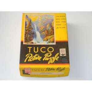  Tuco Picture Puzzle 1930s Twin Falls by W. M. Thompson 