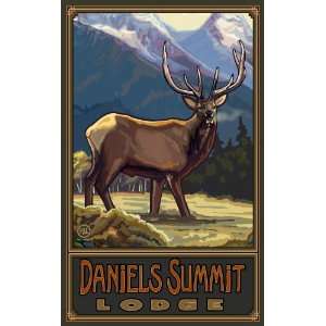  Northwest Art Mall Daniels Summit Lodge Utah Elk Artwork 
