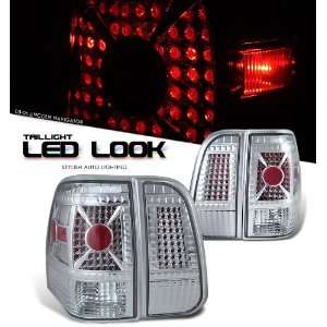  Lincoln 2003 2006 Navigator Suv Chrome Taillight Led Look 
