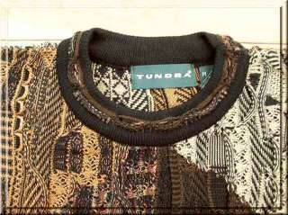 New TUNDRA Mens CAFE MOCHA Crewneck Sweater L  