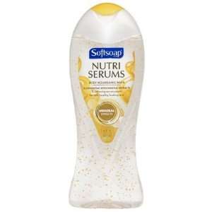 Softsoap Nutri Serums Illuminating Mineral Extract Body Wash, 15 oz 