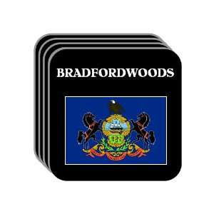  US State Flag   BRADFORDWOODS, Pennsylvania (PA) Set of 4 