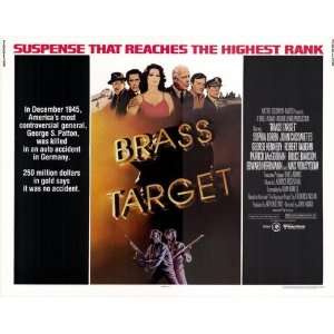 Brass Target Movie Poster (11 x 14 Inches   28cm x 36cm) (1978) Style 