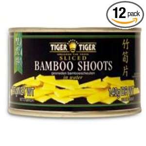 Tiger Tiger Bamboo Shoots, Sliced, 8 Ounce (Pack of 12)  