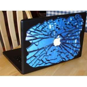 BROKEN GLASS Decal for Macbooks   vinyl sticker