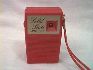 1975 KMART TRANSISTOR RADIO FIREMANS ASSOC. ILLINOIS  