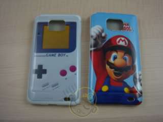 Super Mario and Game Boy Hard case cover For Samsung I9100 Galaxy S2 