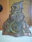 antique clock bronze Chicago Novelty Co Chicago Il 1885 Liberty Lady 