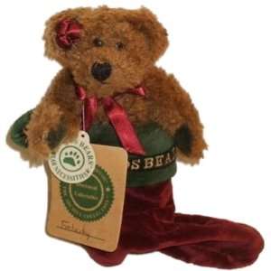  Boyds Bears Plush Felicity Elfburg Christmas Stocking 6 