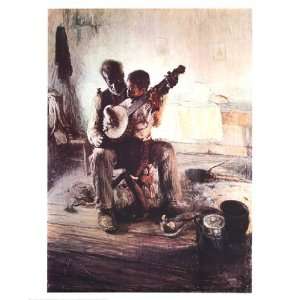  The Banjo Lesson by Henry Ossawa Tanner 22x27 Everything 