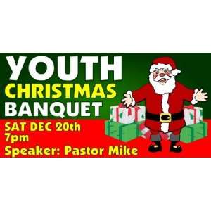    3x6 Vinyl Banner   Youth Christmas Banquet: Everything Else