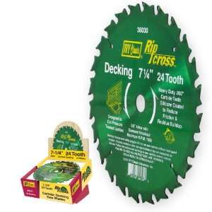   24T RIP CROSS® Decking Circular Saw Blade