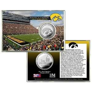  University of Iowa Hawkeyes Kinnick Stadium Silver Coin 
