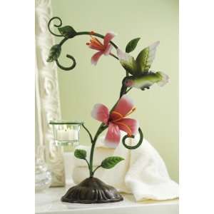   Hummingbird Tealight Candle Holder By Collections Etc: Home & Kitchen