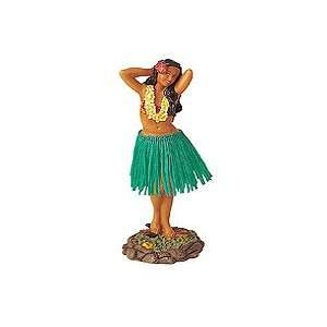 Sweet Leilani Hawaiian Hula Girl Dashboard Doll