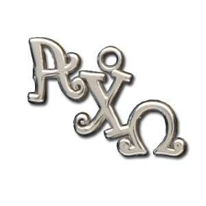  Alpha Chi Omega Sterling Silver Swirl Drop: Everything 