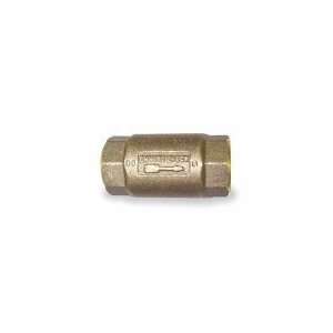   CAMPBELL 4030E Spring Check Valve,3/4 In,FNPT,Brass: Home Improvement