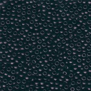  8 9401 Black Opaque Miyuki Seed Beads Tube Arts, Crafts 