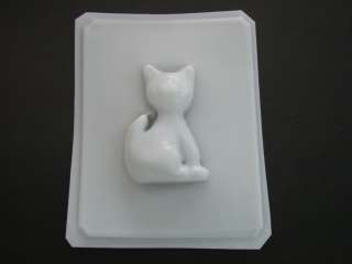 CAT SOAP Chocolate Candy Clay Gumpaste Mold NEW  